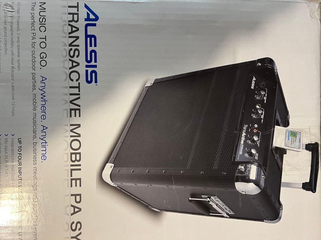 Alesis TransActive Mobile ポータブルPAシステム