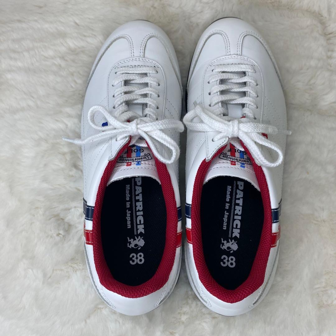 PATRICK GOLF ゴルフシューズ パミールカップレザー　38 24cm