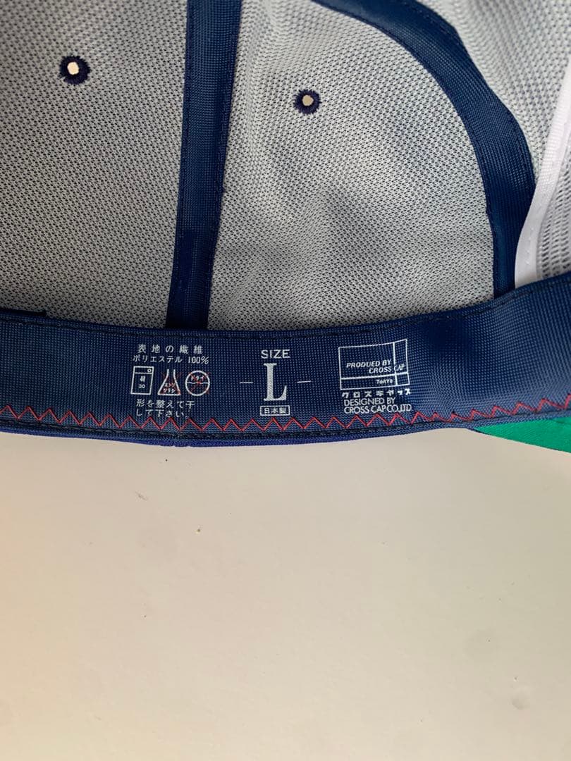 【美品】90sメッシュキャップ サイン入り 刺繍 プロ野球 帽子 ヴィンテージ