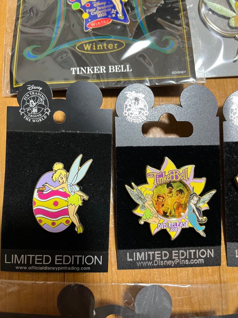 ディズニー　ティンカー・ベル　ピンバッジセット