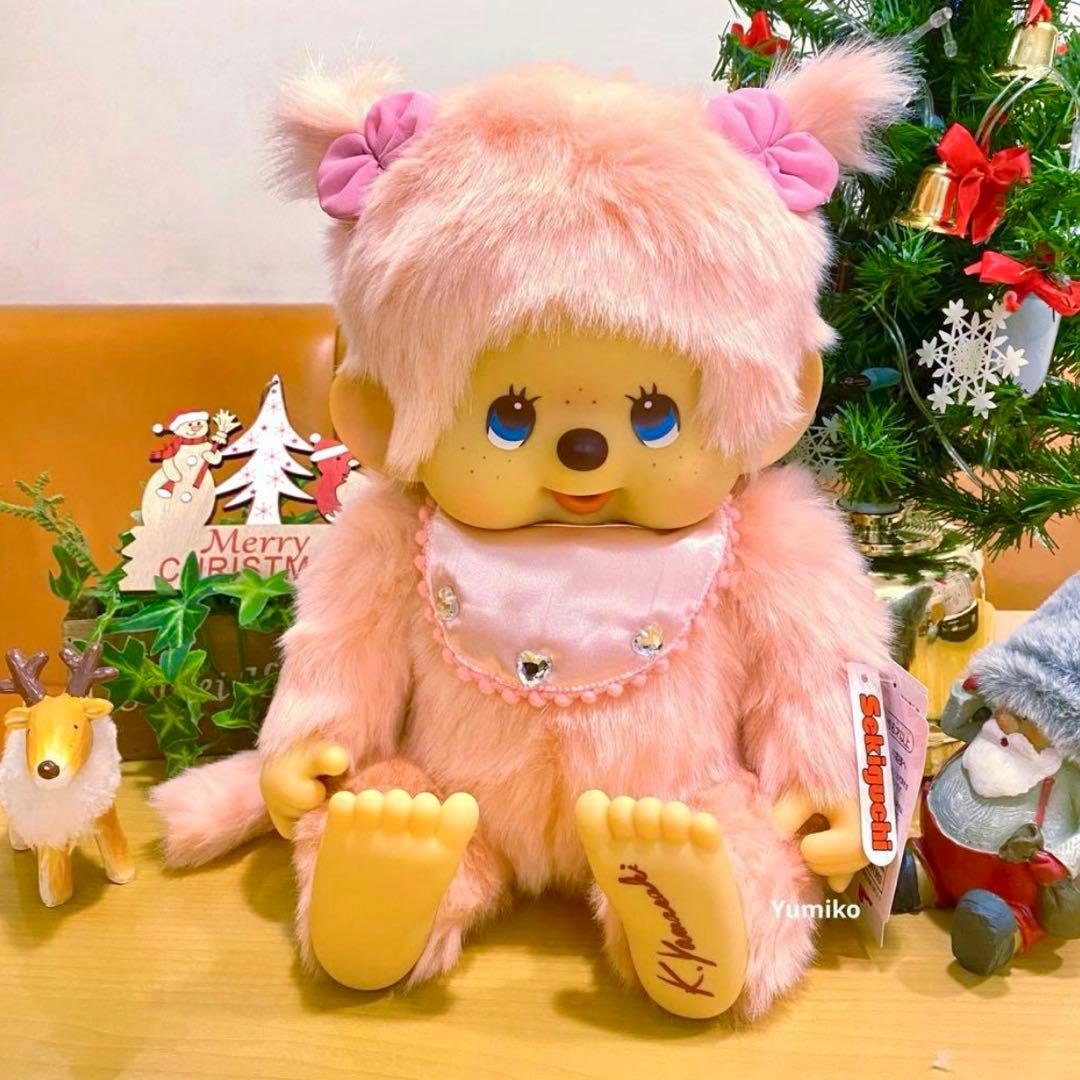 28までセール中　モンチッチぬいぐるみピンクK.yamasaki Limited