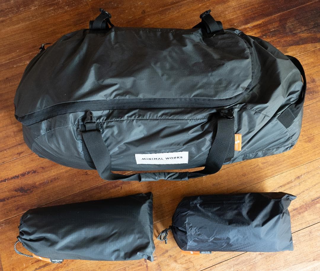 【１回使用】MINIMALWORKS SHELTER G チャコール おまけ多数