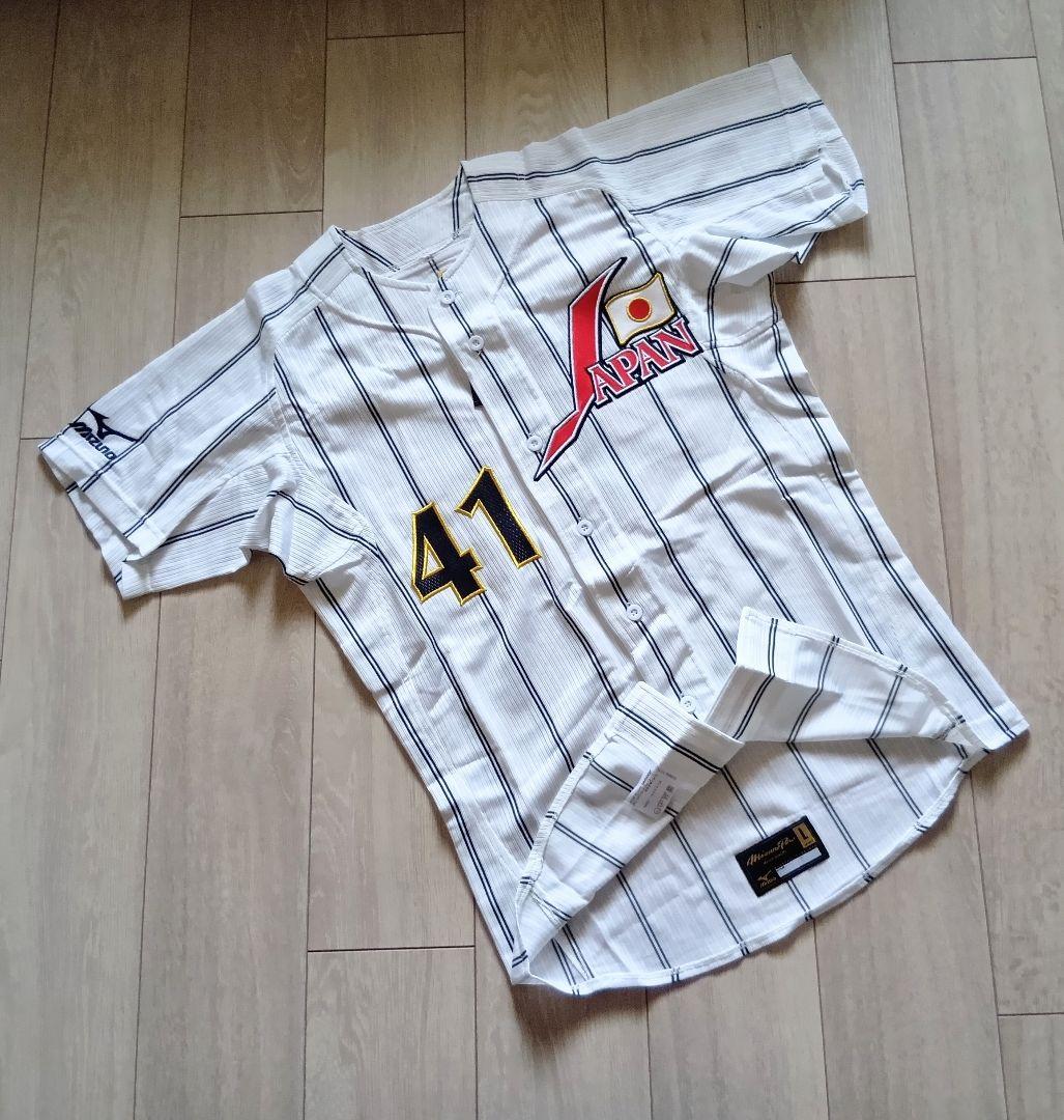 【プロモデル　タグ袋付】北京オリンピック　稲葉　ユニフォーム　ミズノプロ　L