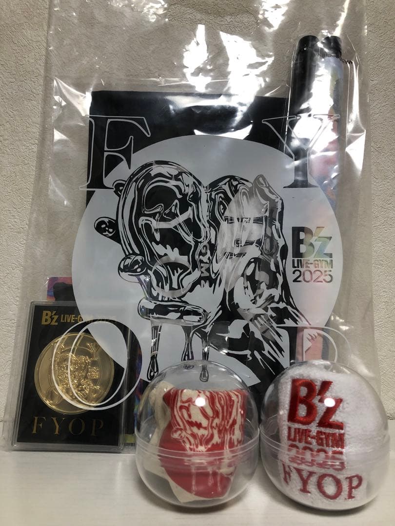 【BEN 】ガチャ付B'z LIVE-GYM 2025 プレミアム席グッズ