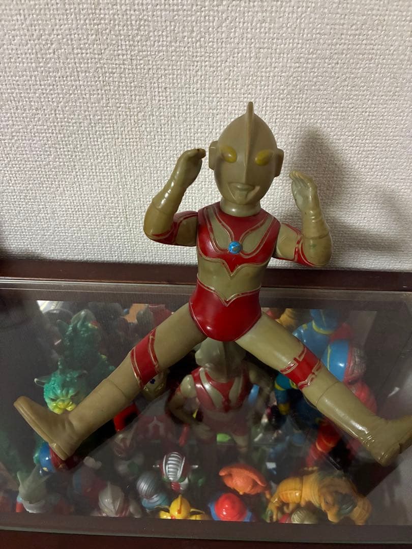 当時物　ブルマァク 帰ってきたウルトラマン　ウルトラマンジャック　ソフビ約29㎝