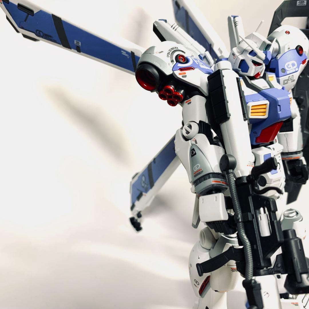 RE/100 RX-78GP04G ガンダム試作4号機 ガーベラ 全塗装　改修品