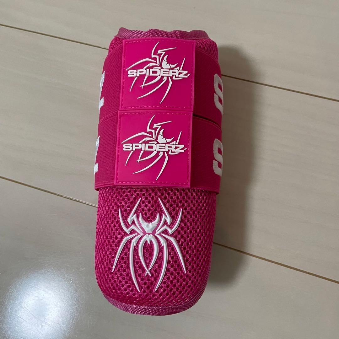 スパイダーズ フットガード エルボーガード ピンク セット