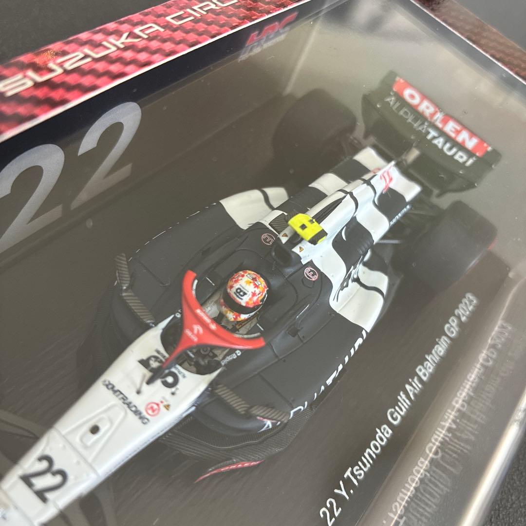 Yuki Tsunoda Bahrain GP 2023 ミニカー 角田裕毅