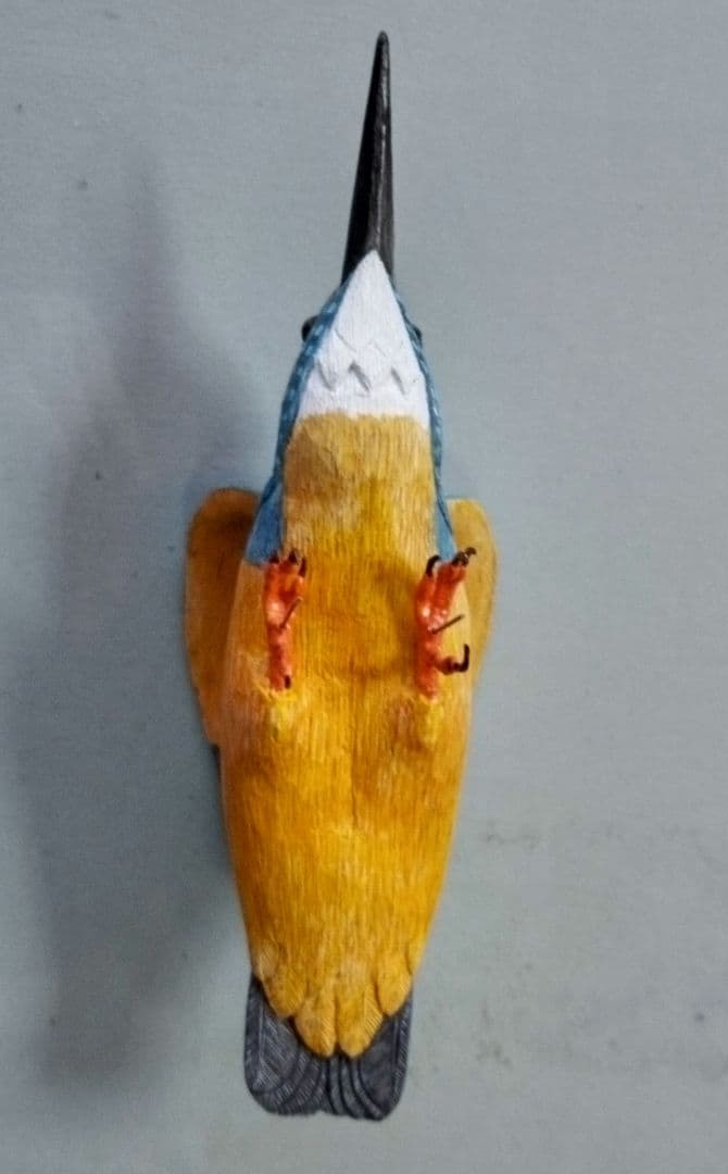 バードカービング　カワセミ