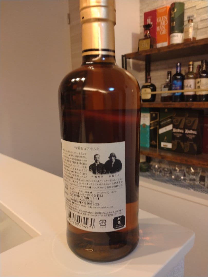 ニッカ 竹鶴 PURE MALT 700ml　旧ラベル