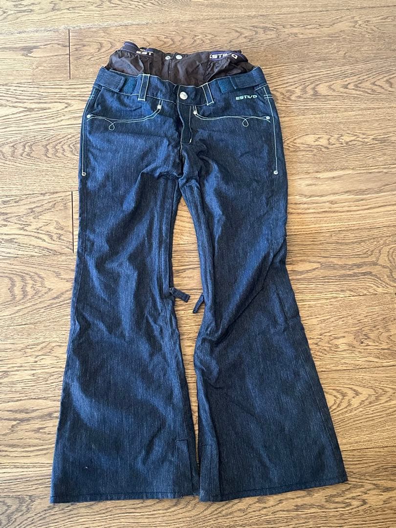 【BURTON バートン】レディース スノーボードウェア 上下セット M