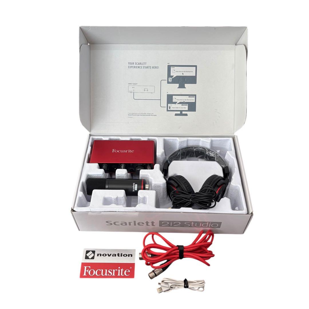 DTM・DAW Focusrite Scarlett 2i2 Studio 3rd Gen