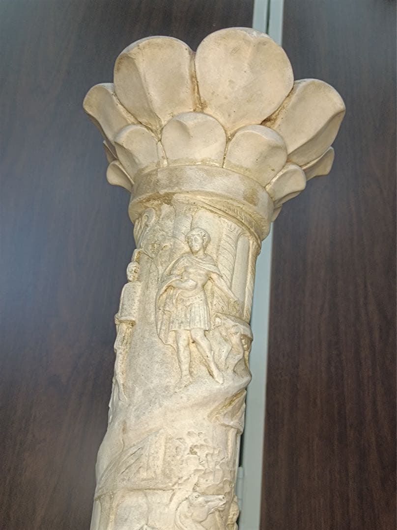 [八5790] 装飾台座　燭台　高さ約49㎝