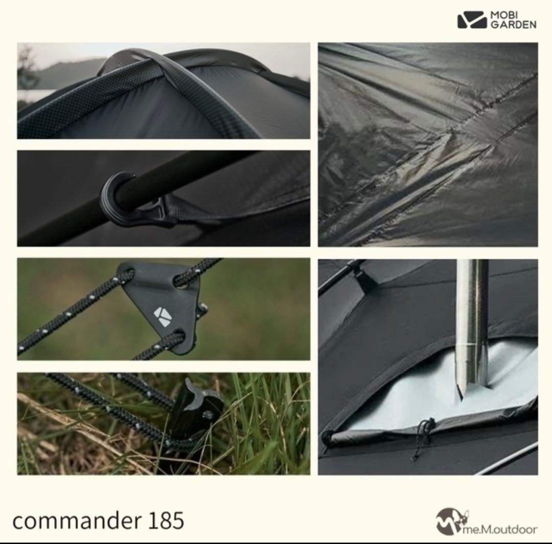 海外仕様ダブルスカート　モビガーデン　コマンダー185 付属品あり