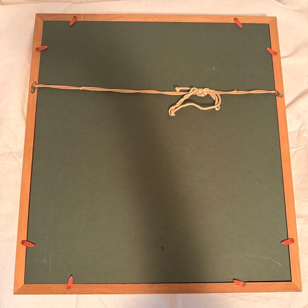 猪爪彦一作　金太郎　落款印　肉筆