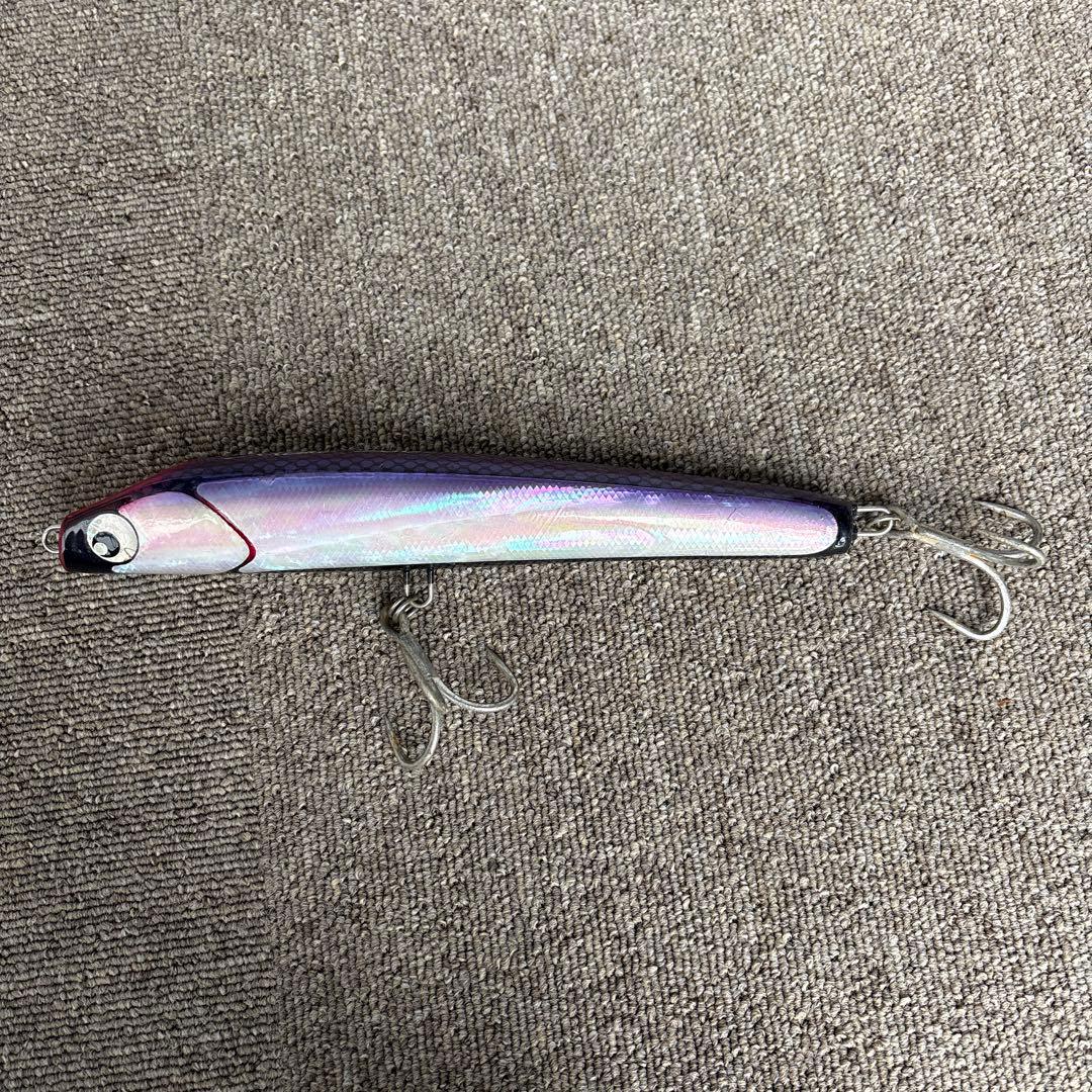 Mino 230 ハードルアー パープル/シルバー