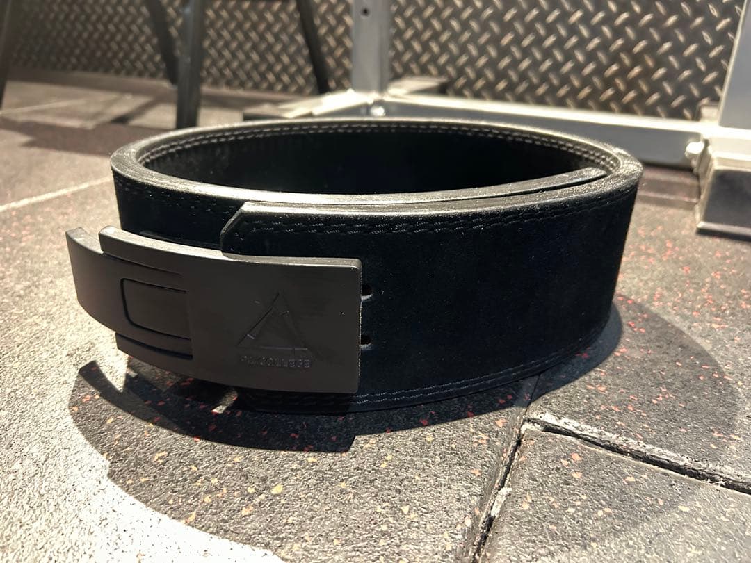 P.L.COLLEGE トレーニングパワーベルト 黒