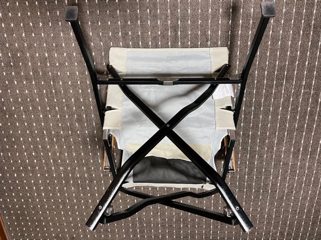 カ*タ様 スノーピーク　ローチェアショート　アイボリー　収納ケース・ドリンクホル