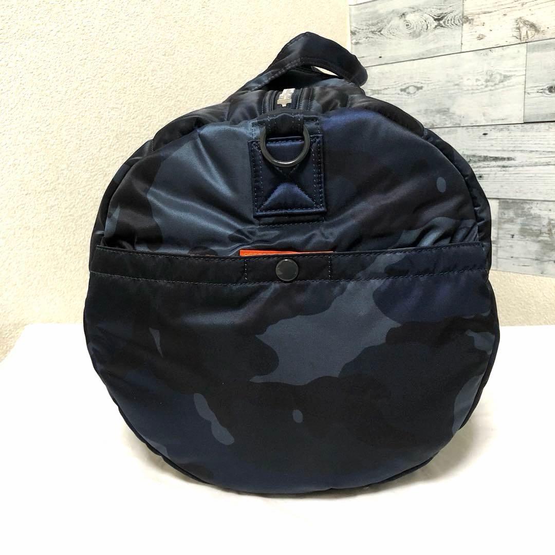 未使用級✨激レア ポータータンカー ボストンバッグM 2wayカモフラネイビー