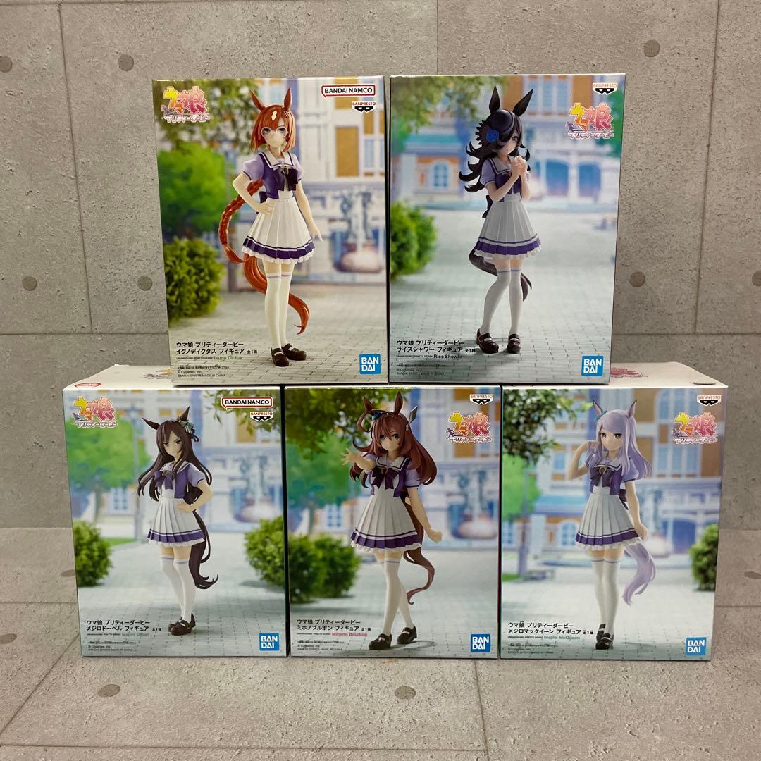 ウマ娘 プリティーダービー フィギュア　5体セット ウマ娘プリティーダービー