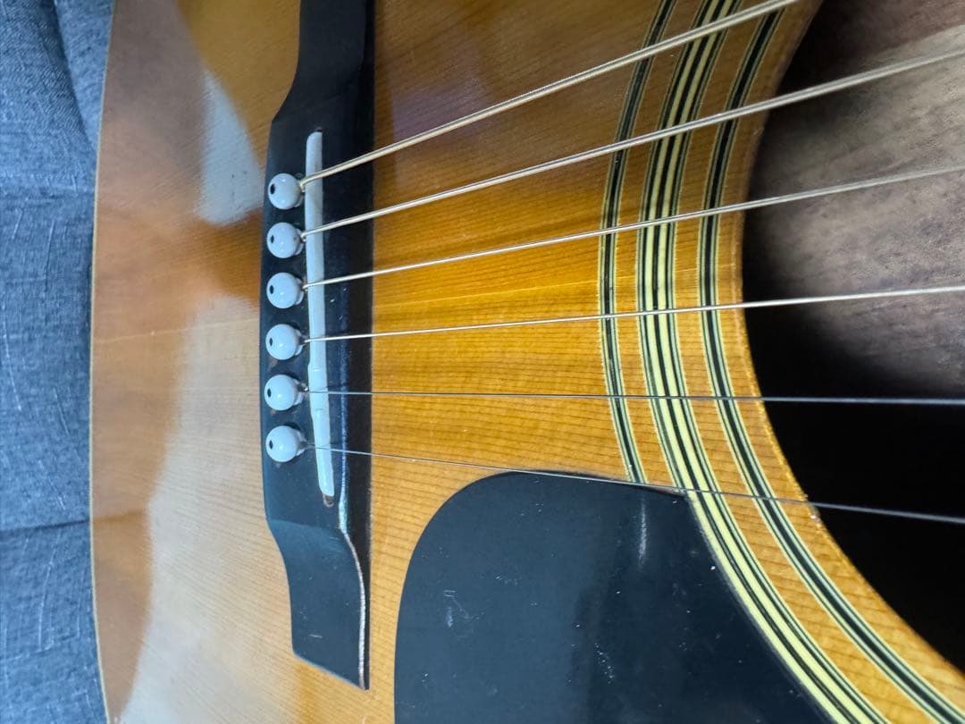調整済み‼️低弦高‼️1970年代‼️ジャパンビンテージギター‼️ヤマキyw18‼️