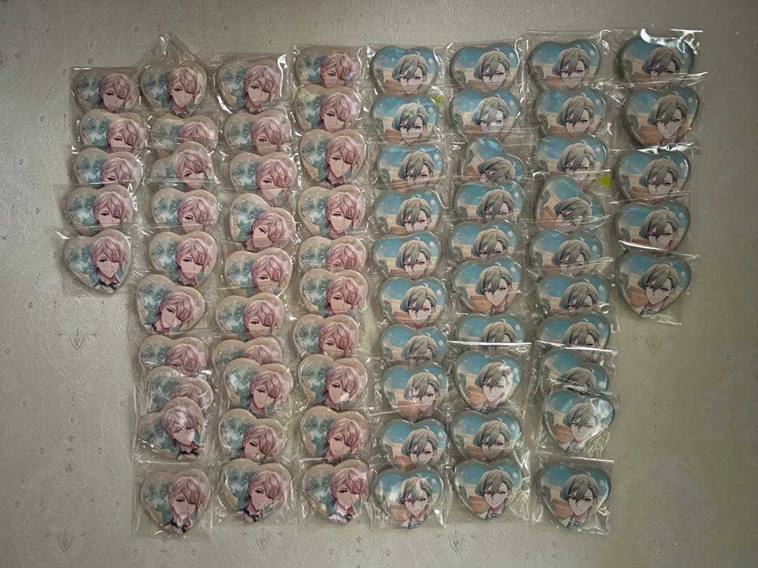 アイナナ　マリマリ　缶バッジ　巳波35個　悠35個