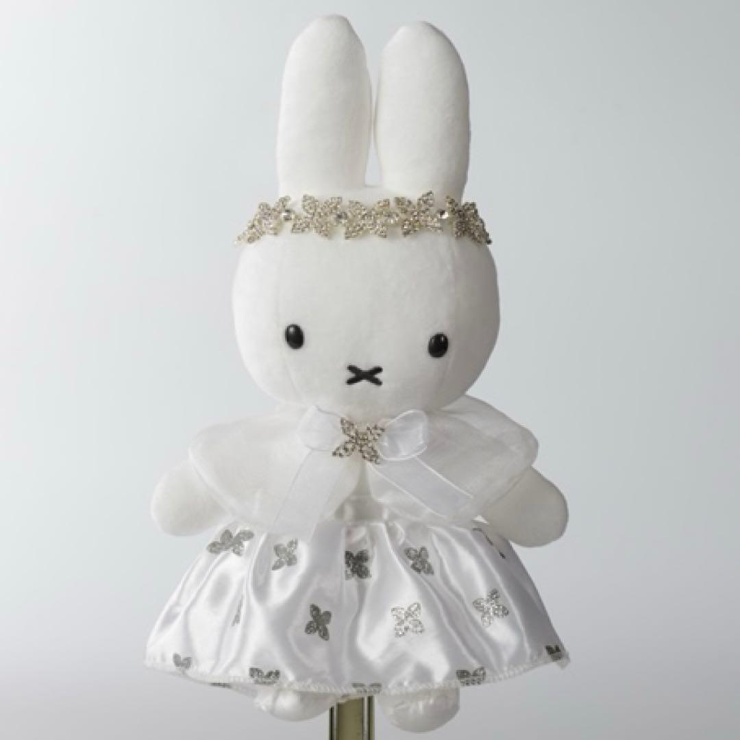 新品　2017 ハウステンボス　限定　花と光のミッフィー　ぬいぐるみ　白　ドレス