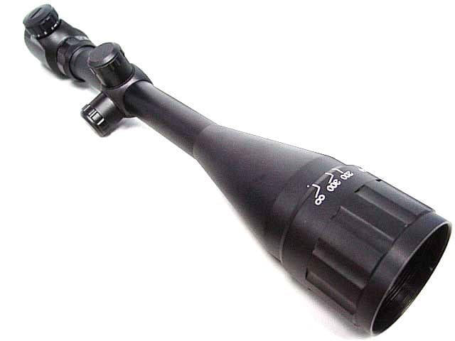 6-24x50赤緑イルミネートズームライフルスコープ【新品】6倍-24倍