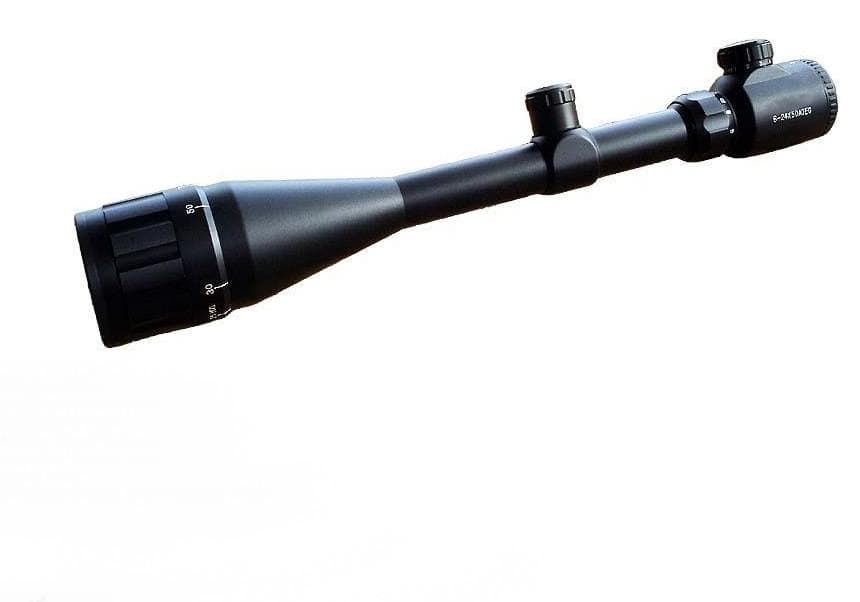 6-24x50赤緑イルミネートズームライフルスコープ【新品】6倍-24倍