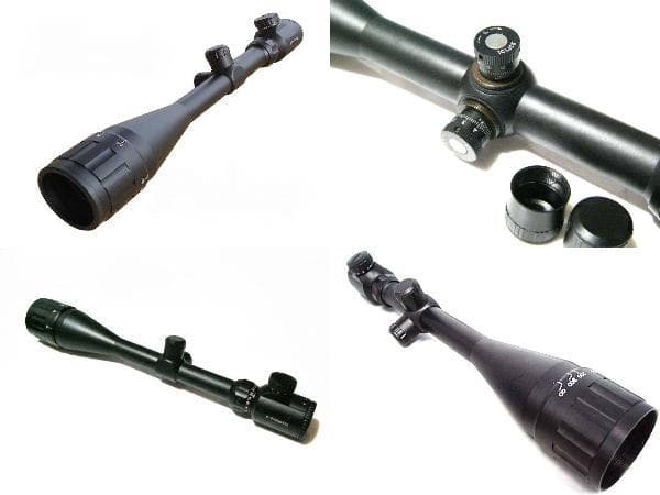 6-24x50赤緑イルミネートズームライフルスコープ【新品】6倍-24倍