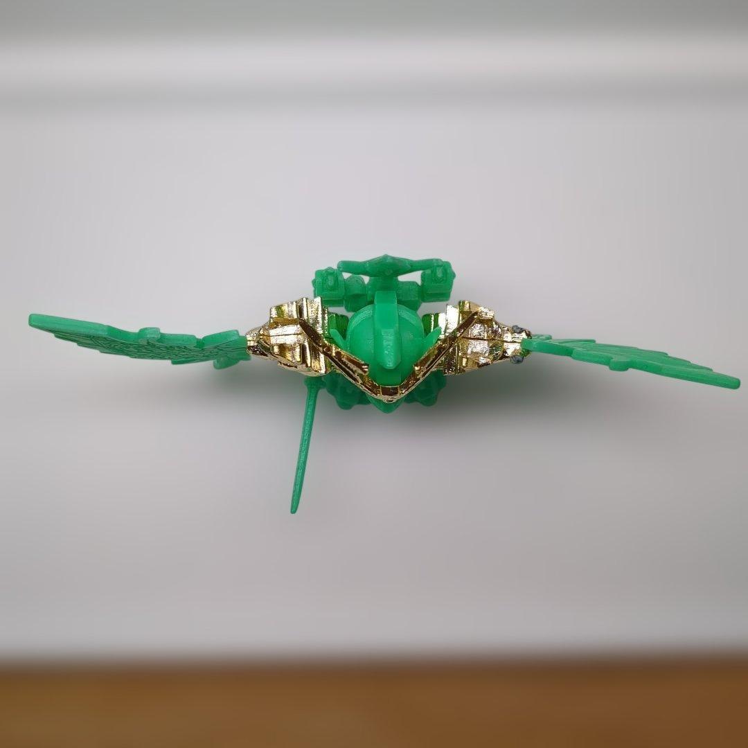 輝神大将軍　獅龍凰　ガン消し 金メッキ