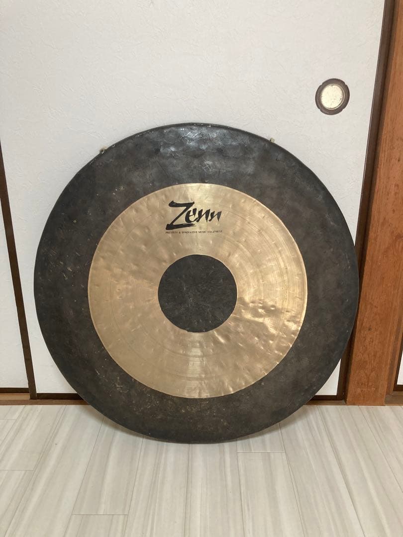 【7/27(日)終了】 ゴング 76㎝ Zenn ドラ タムタム 銅鑼