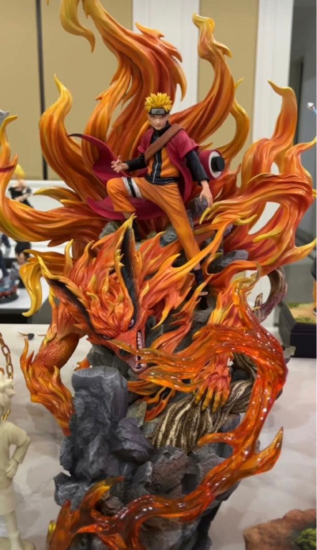 ナルト 高配版 九尾  仙人モード ナルトNARUTO フィギュアガレージキット