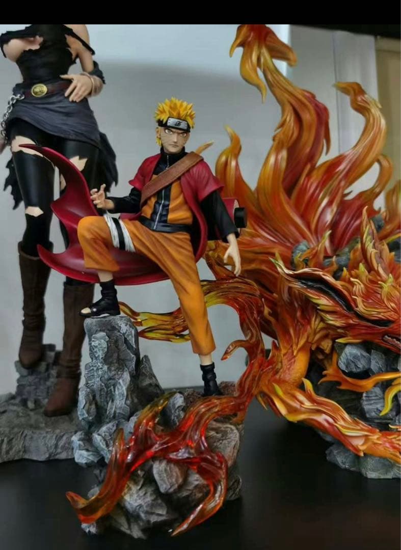 ナルト 高配版 九尾  仙人モード ナルトNARUTO フィギュアガレージキット