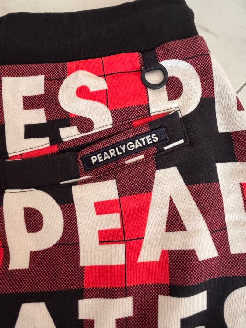 パーリーゲイツ　パーカー・裏起毛スカート・バイザー付き　セットアップ