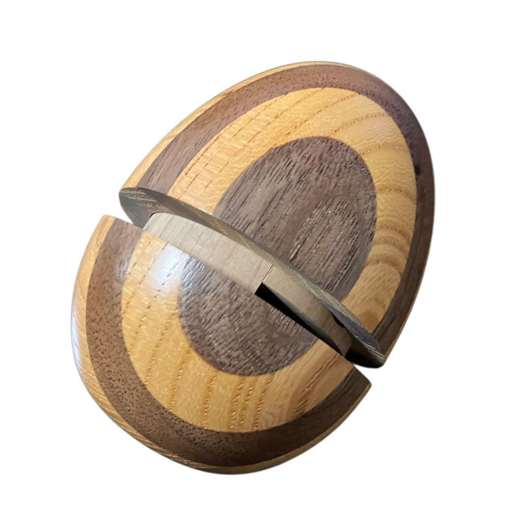 KARAKURI BOX カラクリ箱 egg 卵型 安兵衛 亀井明夫 パズル