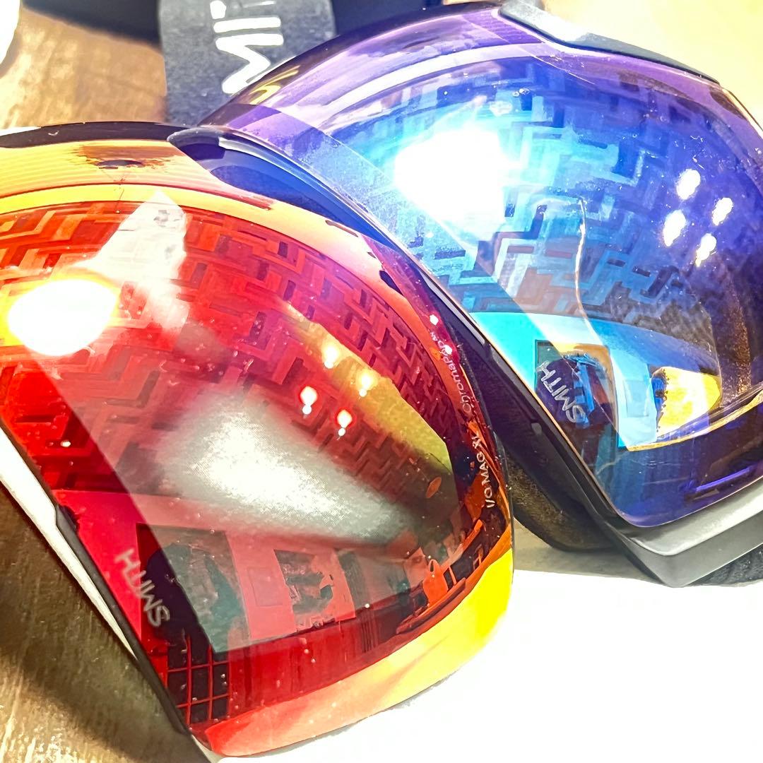 美品☆SMITH スミス I/O MAG XL Chromapop ゴーグル☆