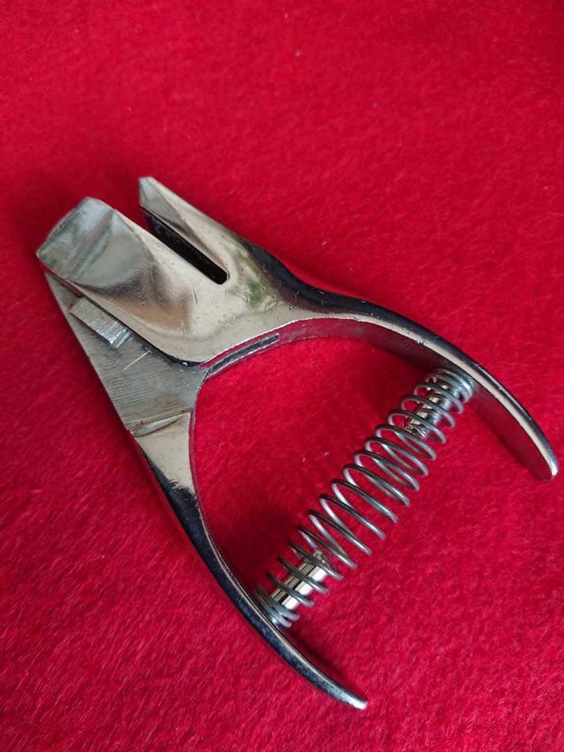 改札鋏 花柄 と 国鉄 昭和 レア コレクター コレクション 鉄道