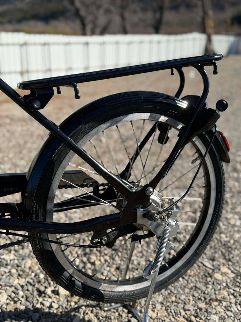 電動アシストパナソニック シティタイプ 20インチブラック／バスケット付き