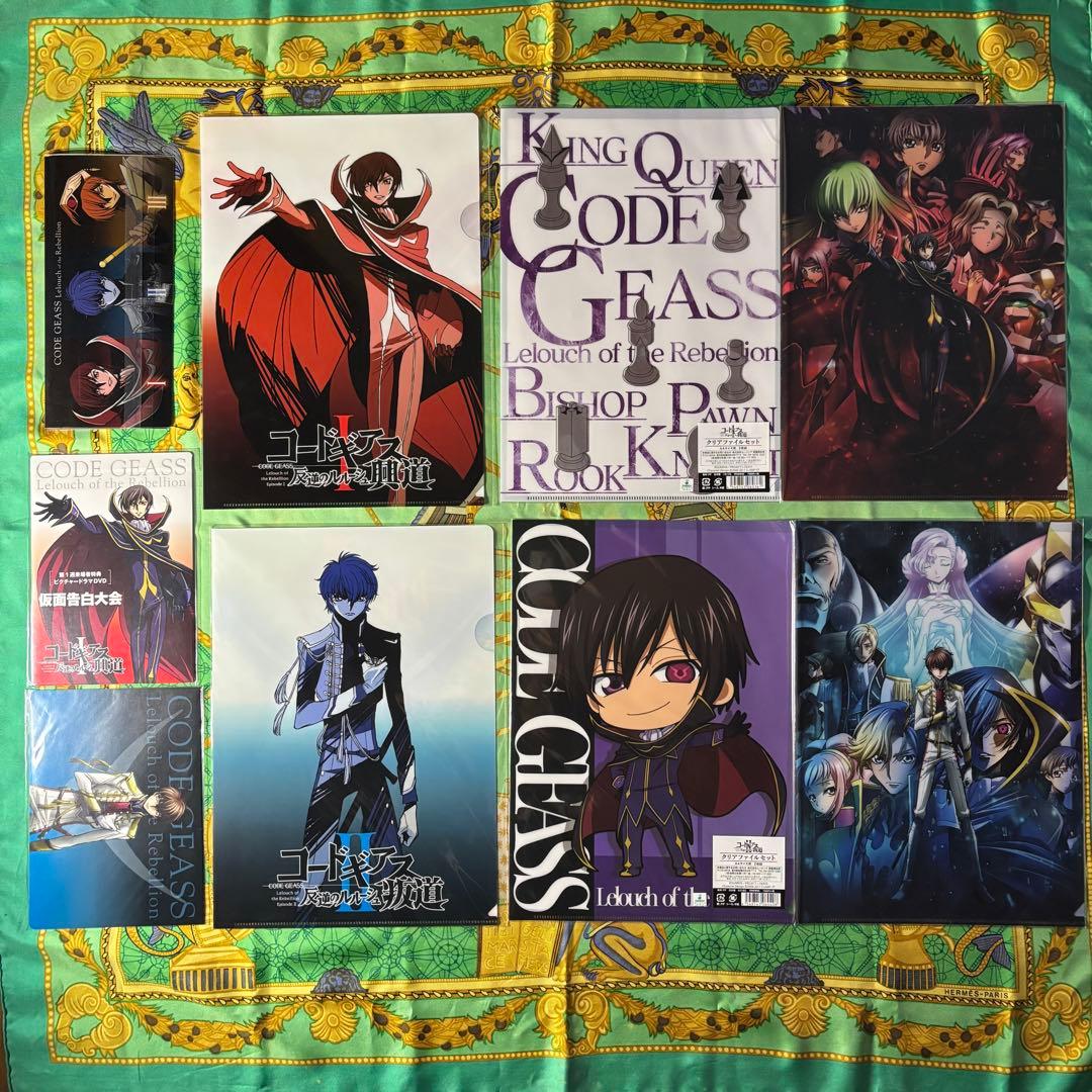 コードギアス 映画 前売り 来場者 特典 クリアファイル 計32種 38 グッズ