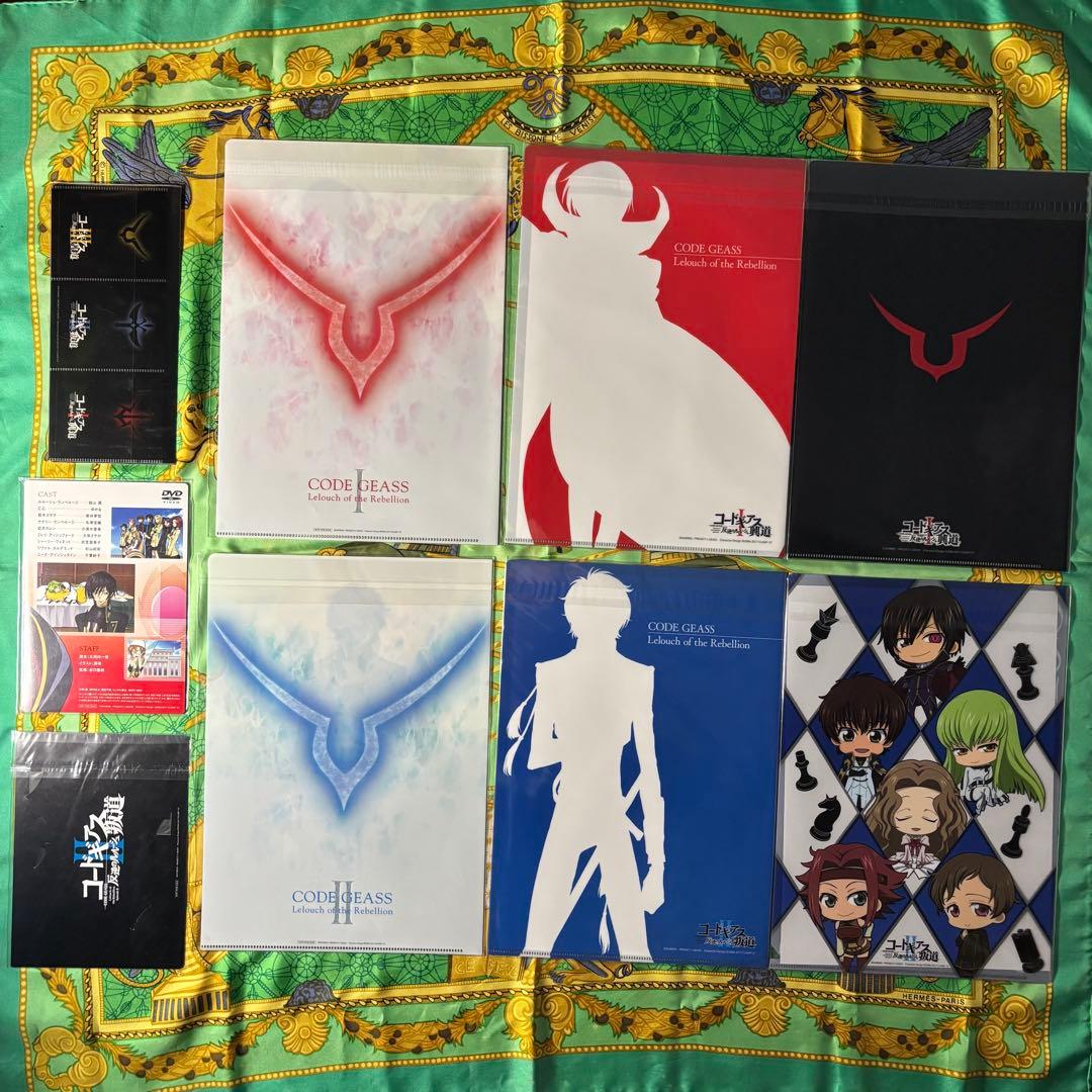 コードギアス 映画 前売り 来場者 特典 クリアファイル 計32種 38 グッズ