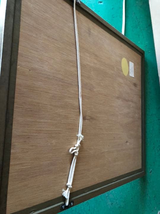 ベルナール ビュッフェ リトグラフ トレロ 版画 額縁 額 1968年