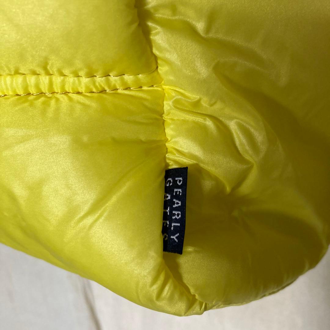 【美品】パーリゲイツ　チャーム付きバック　イエロー