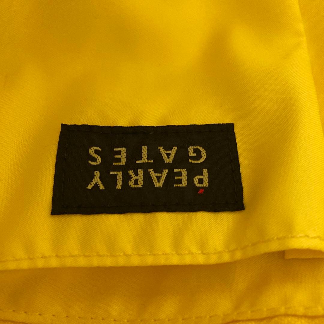 【美品】パーリゲイツ　チャーム付きバック　イエロー