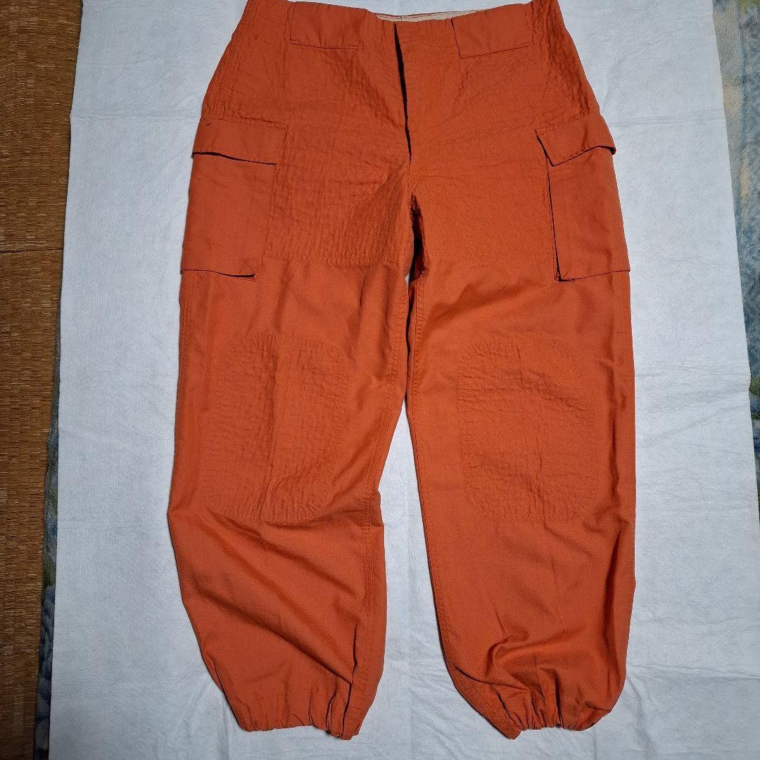 レスキュー隊　実使用　オレンジパンツとTシャツと手袋のセット