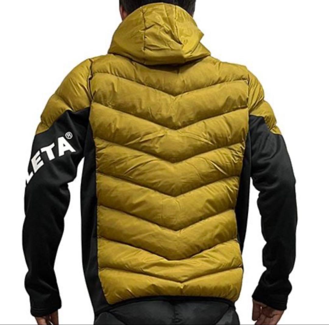 ダウンMサイズ　アスレタ 中綿　ATHLETA フード付きダウンジャケット