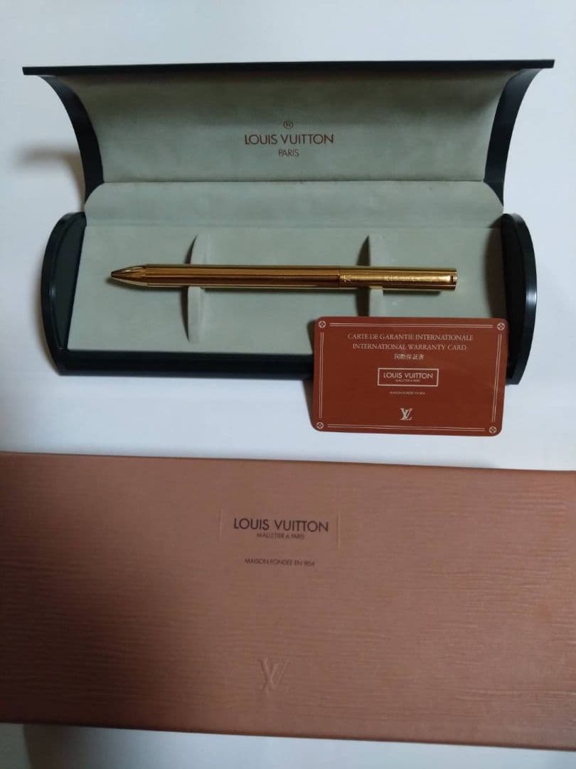 赤*e様 ★希少激レア入手困難★ LOUIS VUITTON ゴールド ボールペ