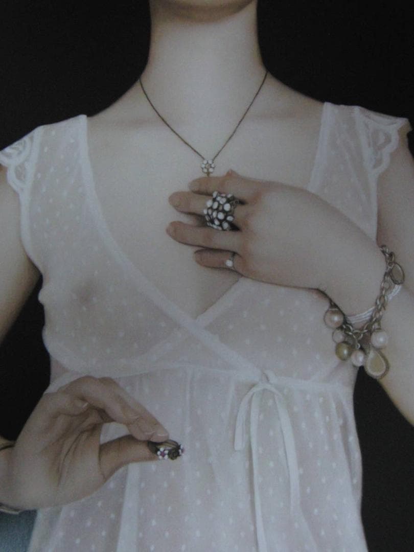 橋爪彩、【Accessories】、希少な額装用画集より、厳選、新品額装