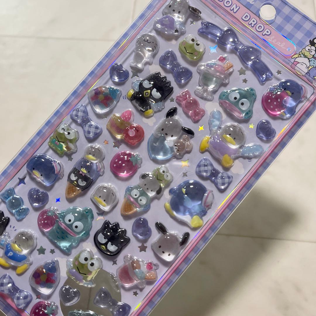 ボンボンドロップシール サンリオ第二弾 正規品 コンプリート 8枚 新作