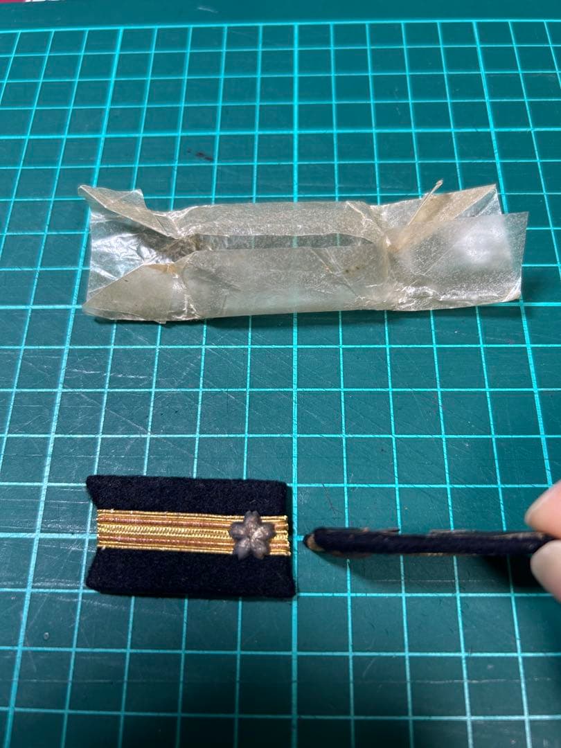 旧日本海軍　少尉襟章　当時品